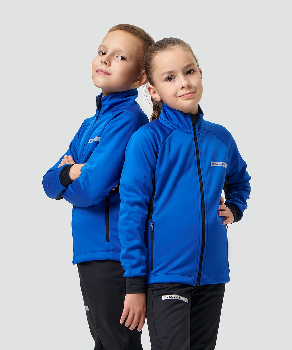 Тренировочная куртка Nordski Jr. Core True Blue/Black