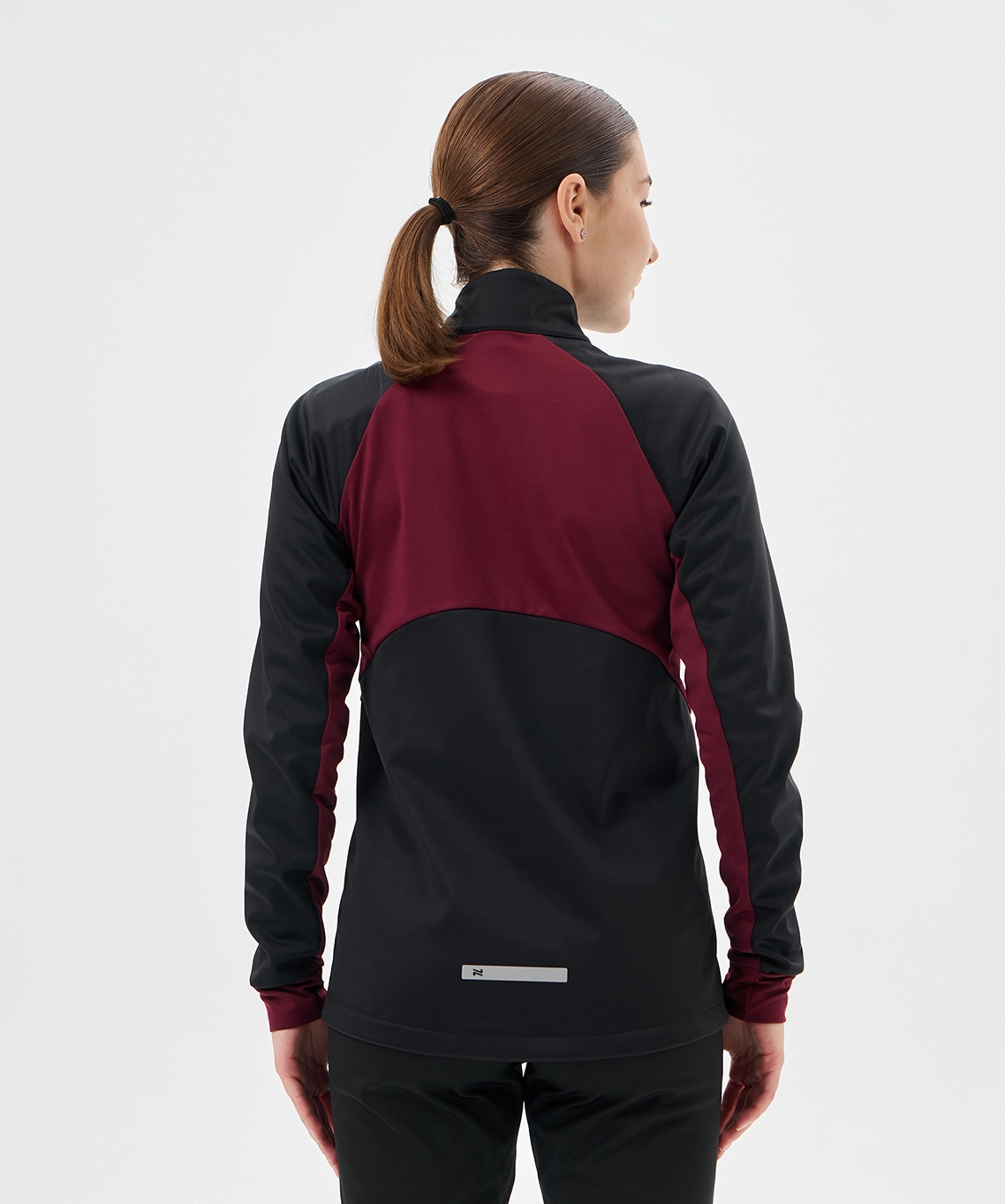 Тренировочная куртка Nordski Core Black/Wine W