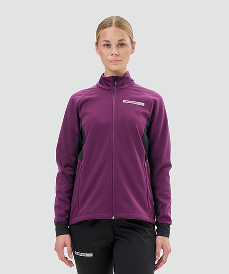 Тренировочная куртка Nordski Core Black/Wine W