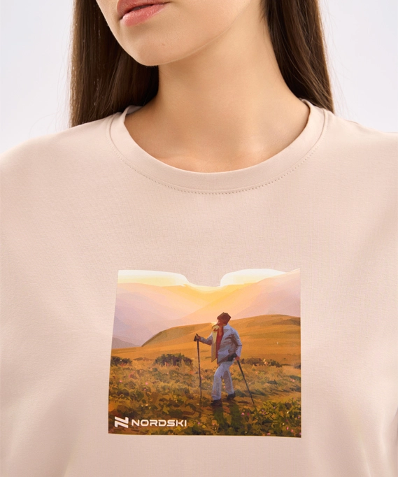 Футболка Nordski Discovery Beige W