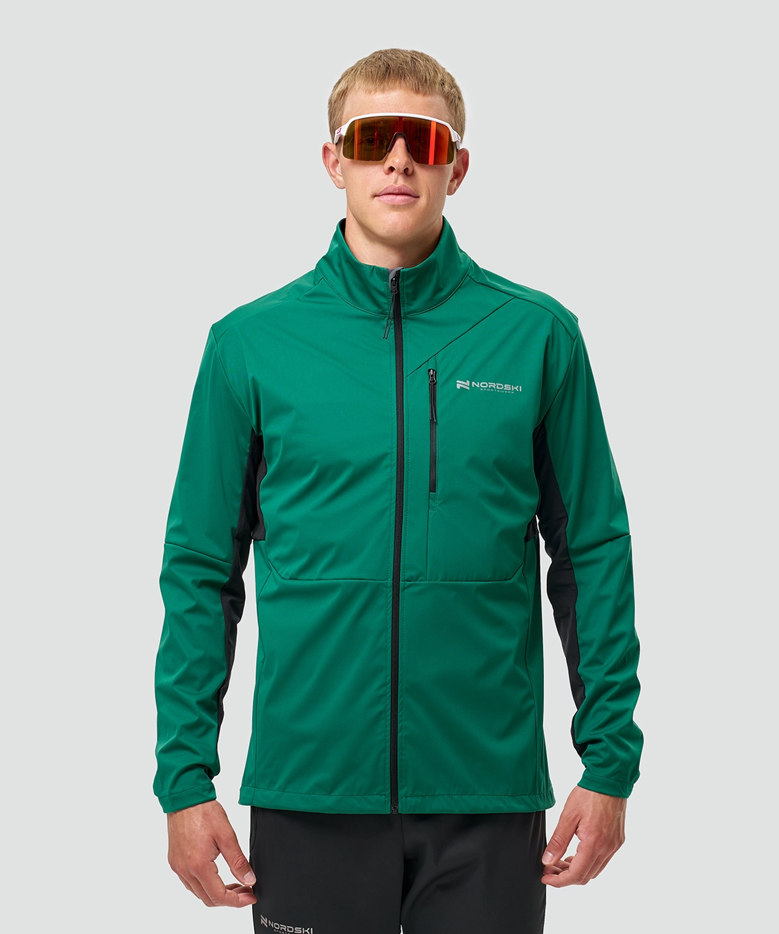 Тренировочная куртка Nordski PRO TOUR Alpine Green/Black
