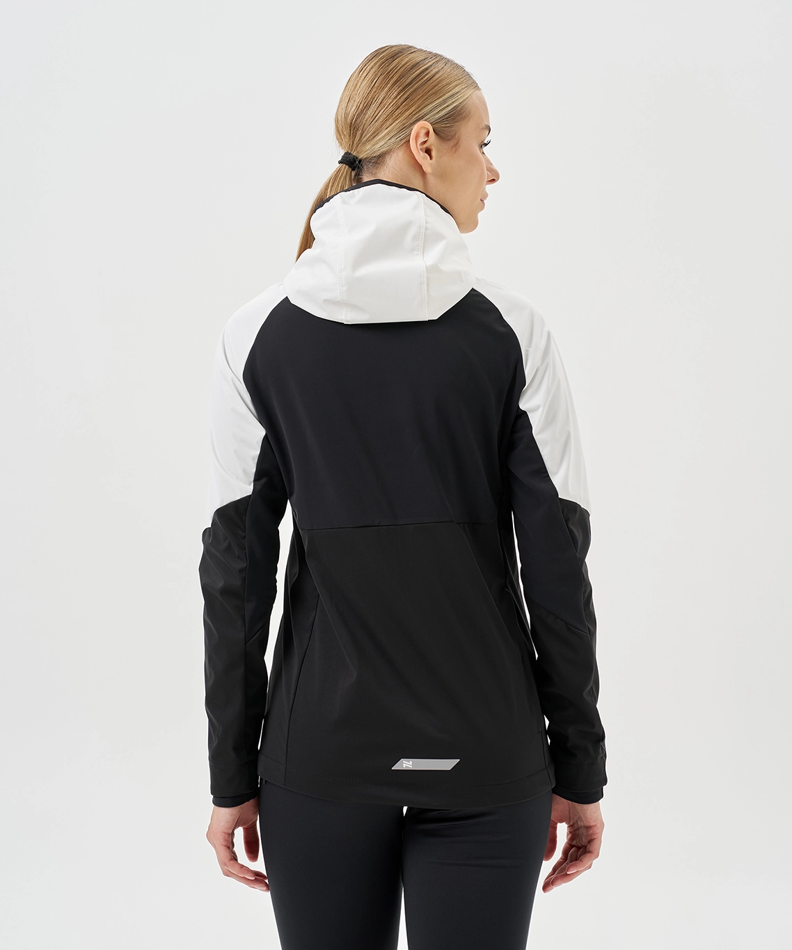 Тренировочная куртка Nordski PRO TOUR HOOD White/Black W