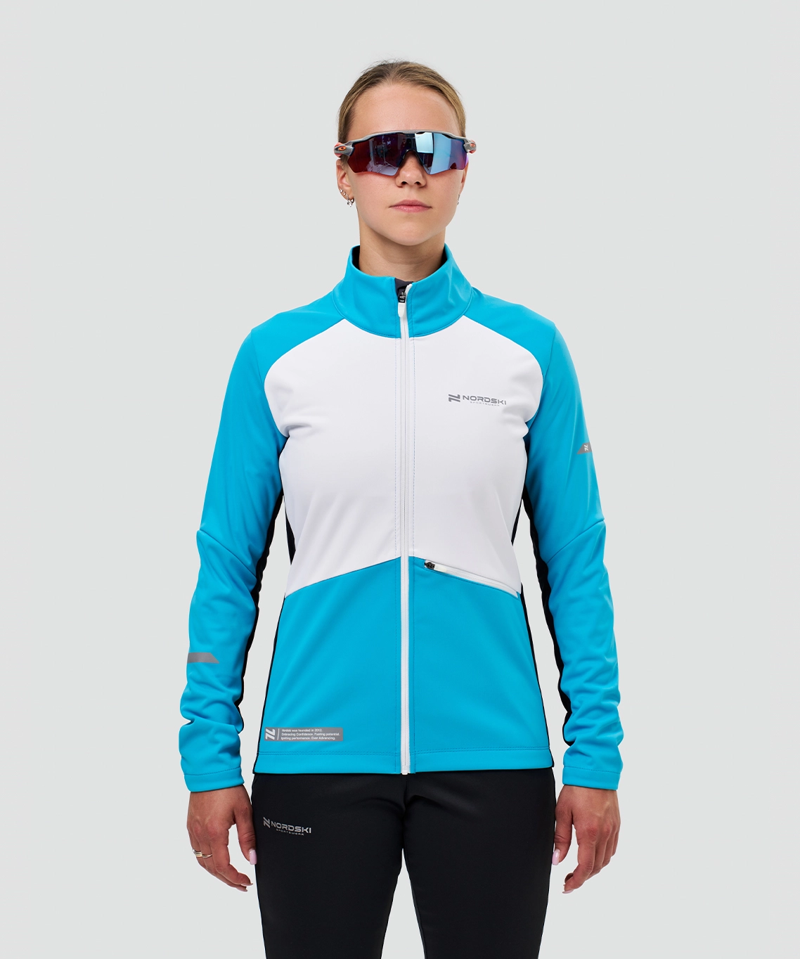 Тренировочная куртка Nordski Pro 2.0 Breeze/White/Black W