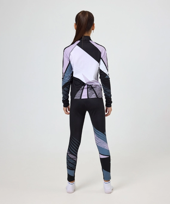 Гоночный костюм Nordski Jr. Heat Black/Lavender