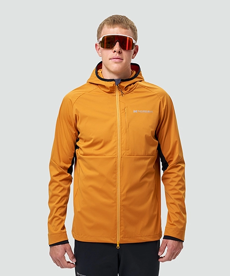 Тренировочная куртка Nordski PRO TOUR HOOD Bronze/Black