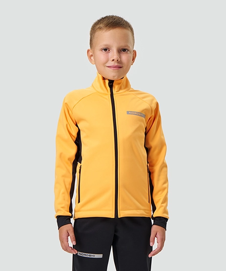 Тренировочная куртка Nordski Jr. Core Orange/Black