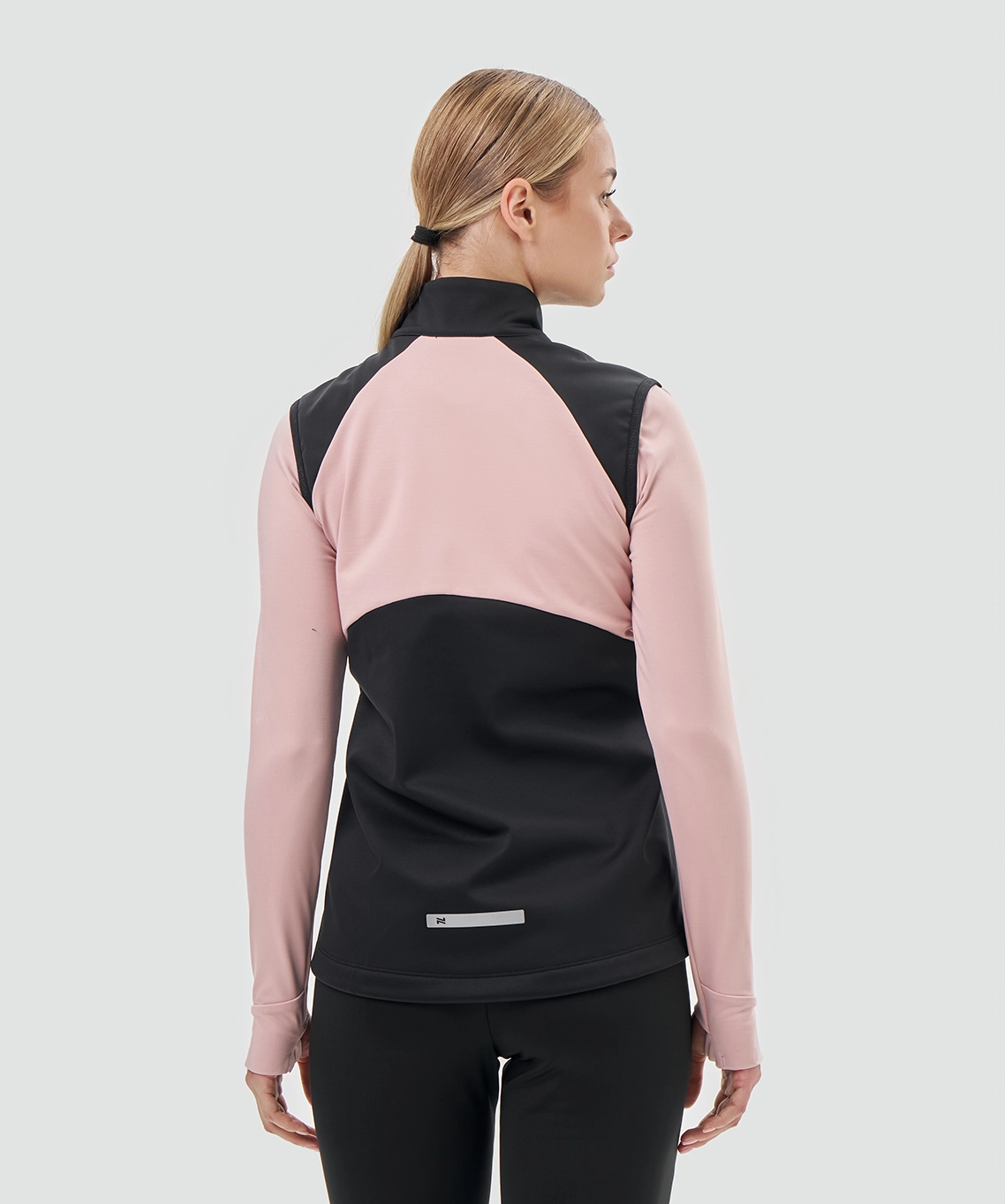 Жилет тренировочный Nordski Core Black/Soft Pink W