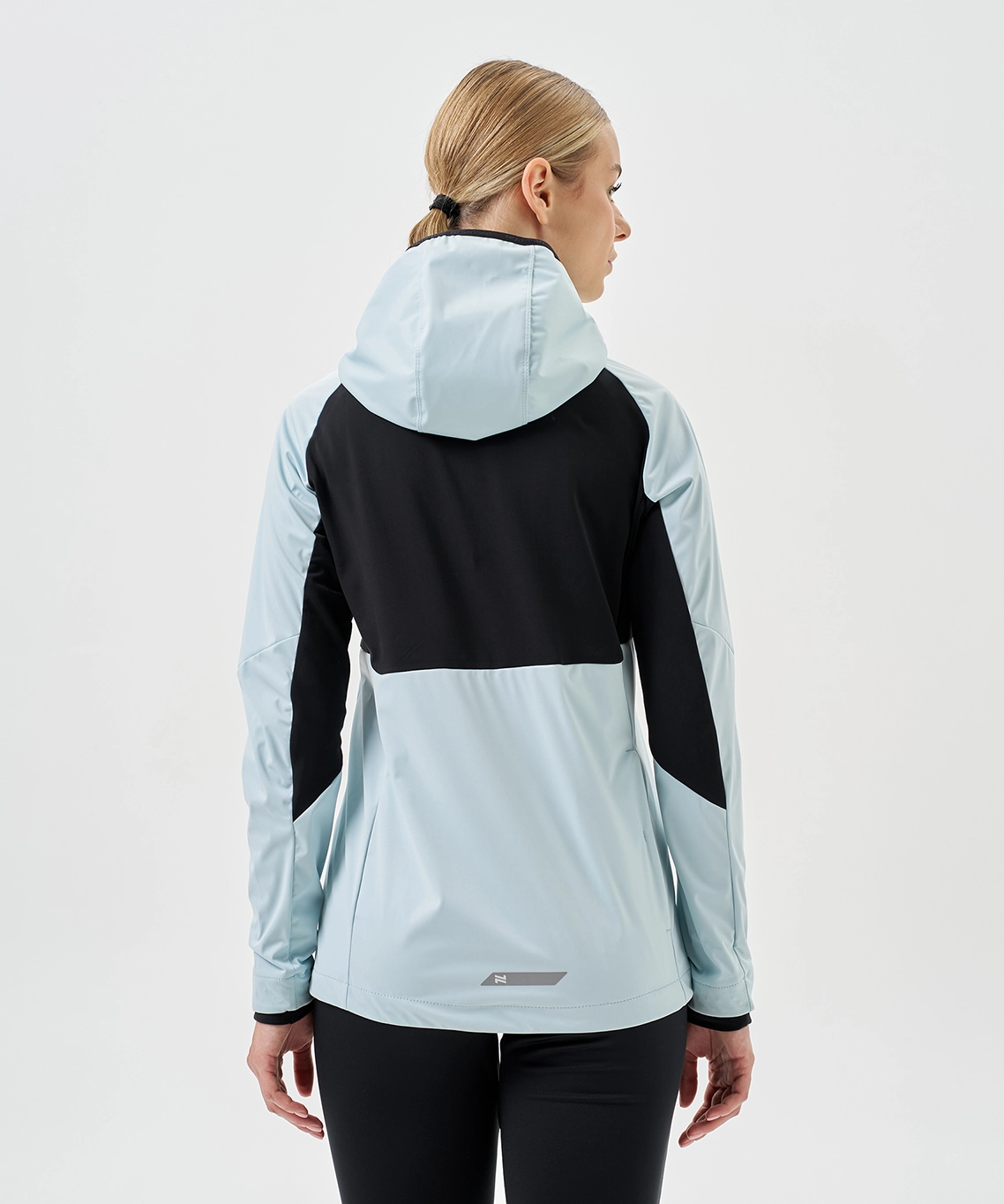 Тренировочная куртка Nordski PRO TOUR HOOD Aqua/Black W