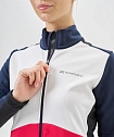 Тренировочная куртка Nordski Advance White/Pink/Blueberry W