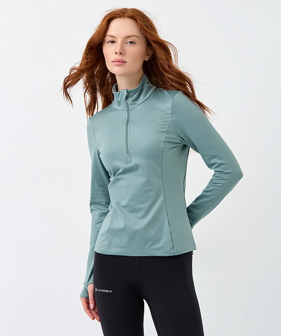 Лонгслив Nordski Warm Ice Mint W