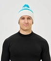 Шапка Nordski Blizzard Aquamarine/White