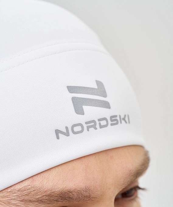 Тренировочная шапка Nordski Core White