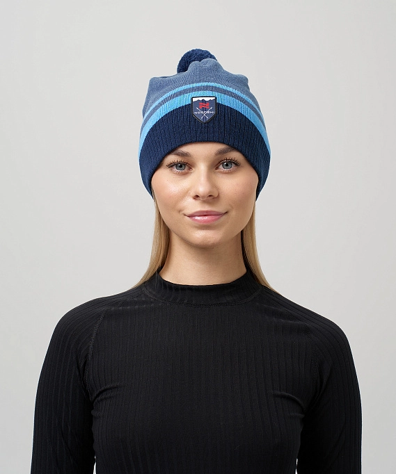 Шапка Nordski Move Dark Blue/Jeans