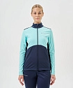 Тренировочная куртка Nordski Advance Mint/Blueberry W