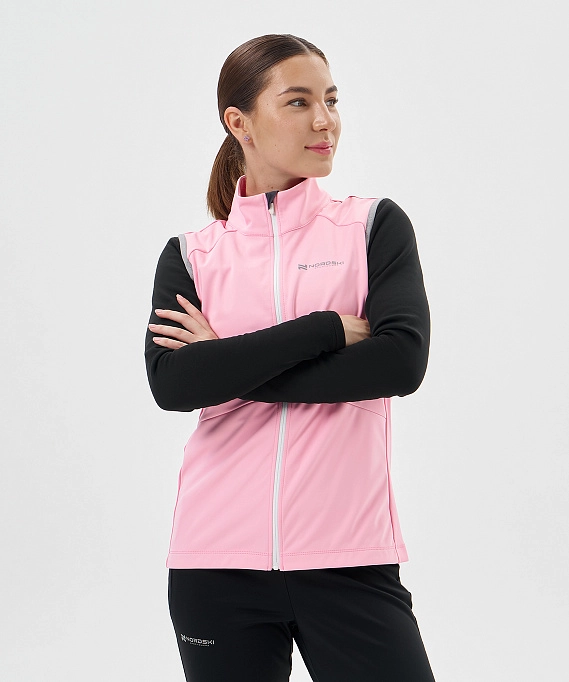 Жилет тренировочный Nordski Pro 2.0 Candy Pink W