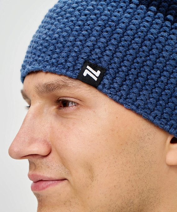 Шапка Nordski Frosty Dark Blue/True Blue