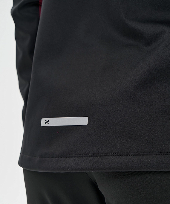 Тренировочная куртка Nordski Core Black/Wine W