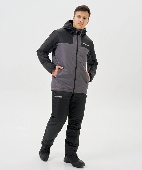 Утепленная куртка Nordski Winter Black/Grey