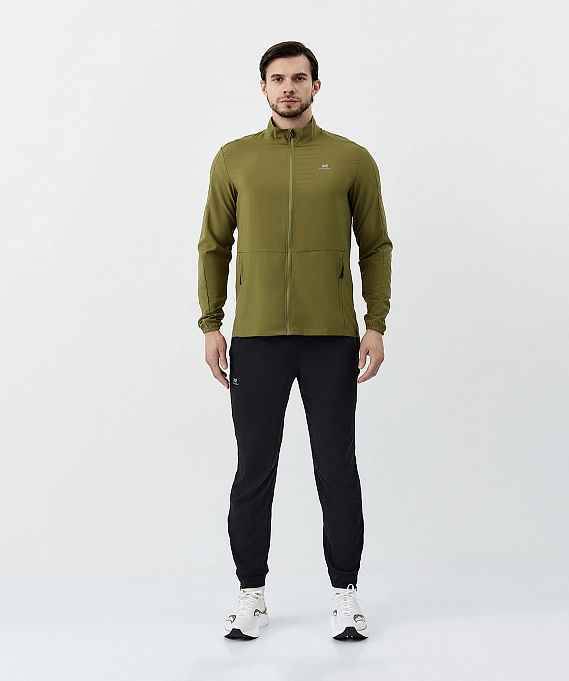 Ветровка беговая Nordski Light Cross Olive