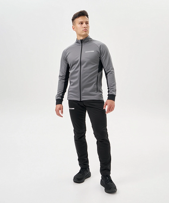 Тренировочная куртка Nordski Core Grey/Black