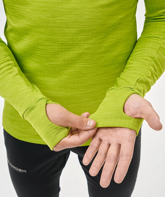 Лонгслив Nordski Impulse Lime