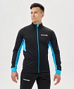 Тренировочная куртка Nordski Core Black/Light Blue