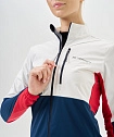 Тренировочная куртка Nordski PRO TOUR White/Deep/Red W