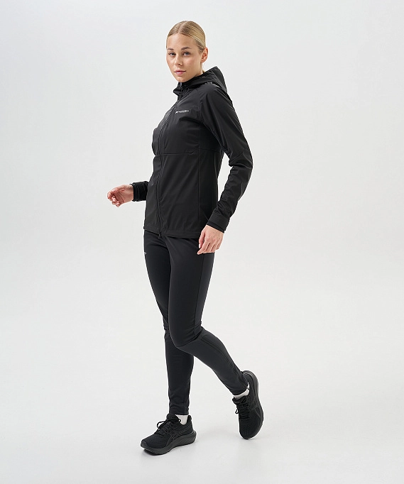 Тренировочная куртка Nordski PRO TOUR HOOD Black W