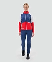 Тренировочная куртка Nordski Pro 2.0 White/Red/Blue W
