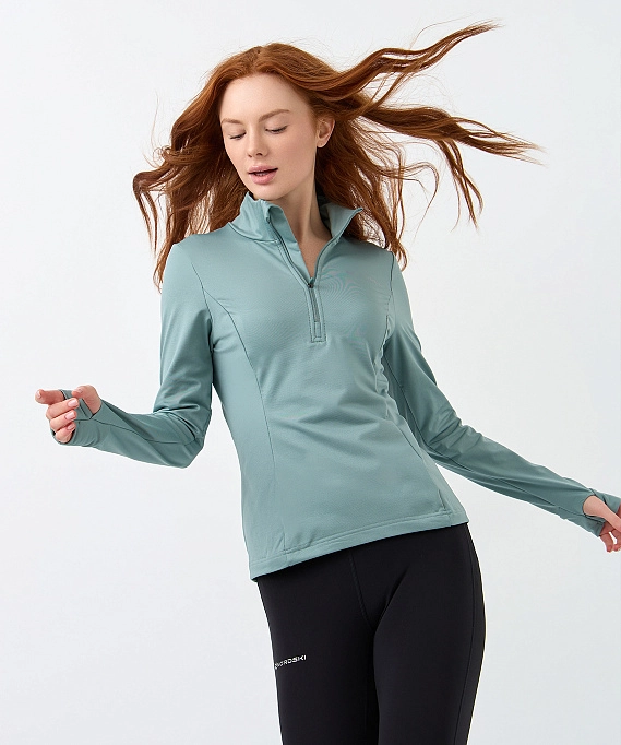 Лонгслив Nordski Warm Ice Mint W