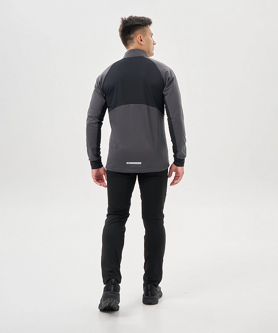 Тренировочная куртка Nordski Core Graphite/Black