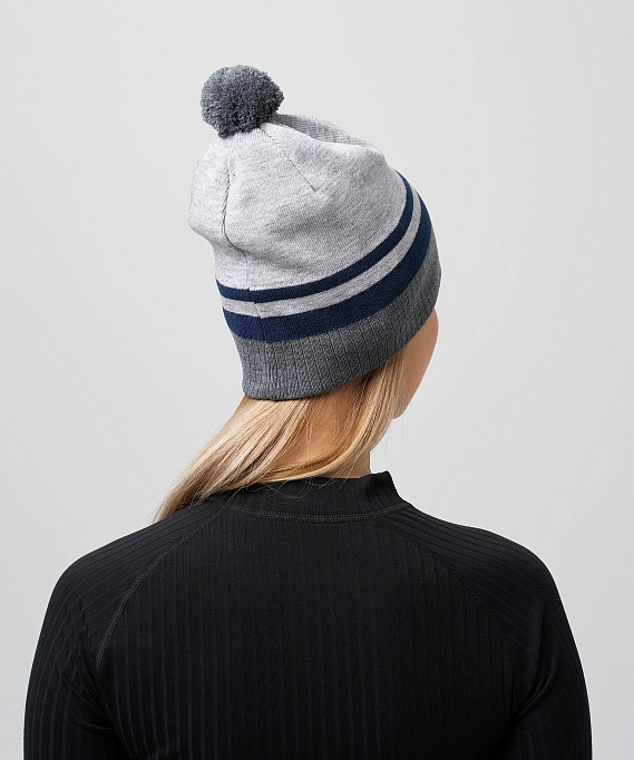 Шапка Nordski Move Grey/Black