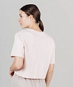 Футболка укороченная Nordski Simple Logo Soft Pink W