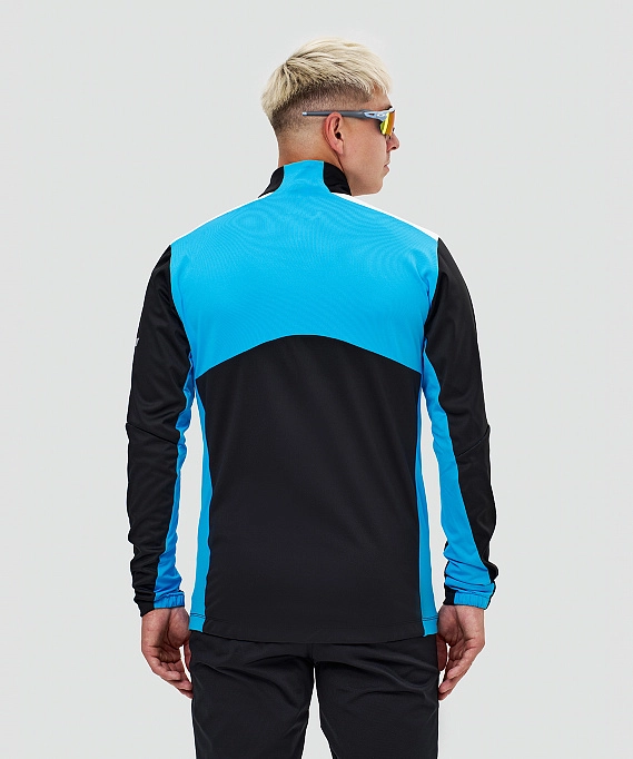 Тренировочная куртка Nordski Pro 2.0 White/Black/Light Blue