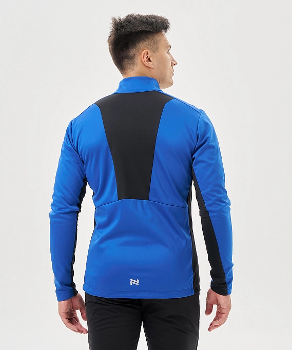 Тренировочная куртка Nordski Advance White/True Blue/Black