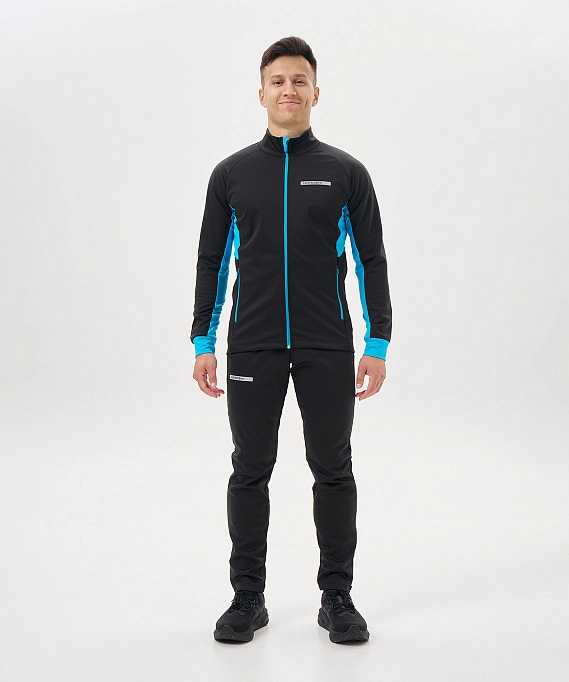 Тренировочная куртка Nordski Core Black/Breeze