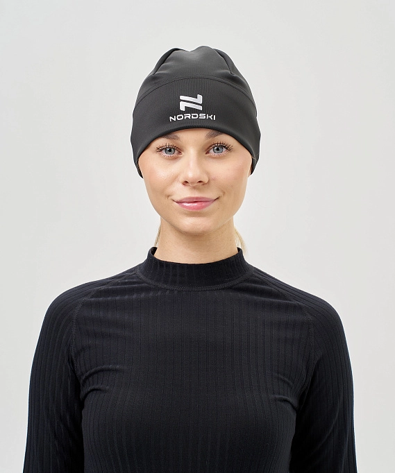 Тренировочная шапка Nordski Core Black