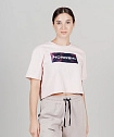 Футболка укороченная Nordski Simple Logo Soft Pink W