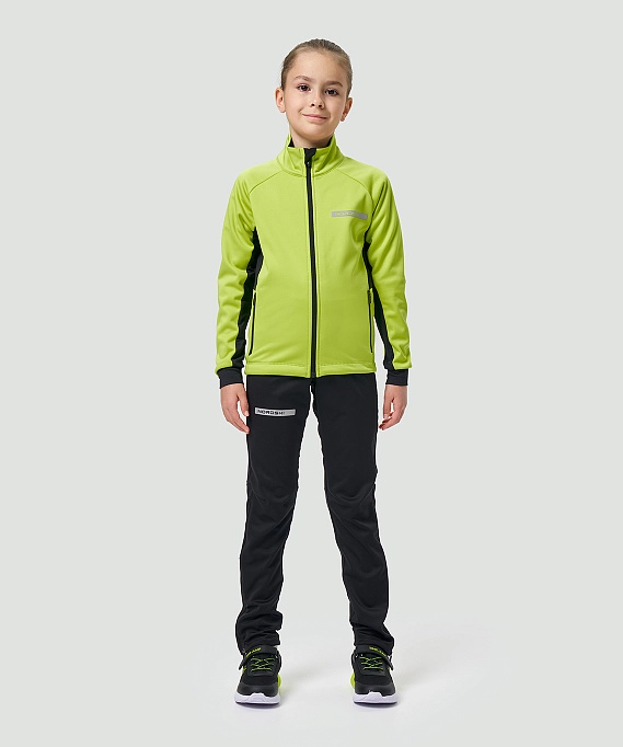 Тренировочная куртка Nordski Jr. Core Lime/Black