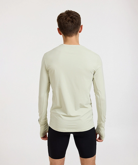 Лонгслив Nordski RunTech Smoky Green