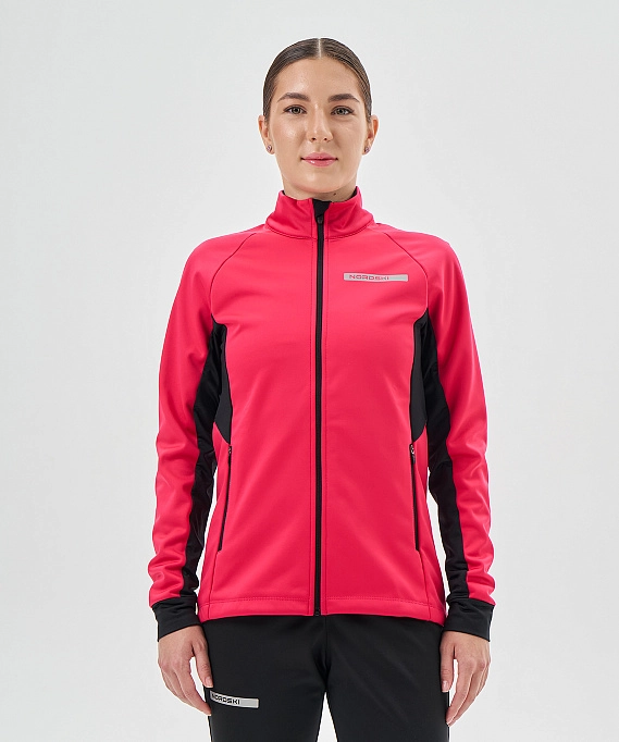 Тренировочная куртка Nordski Core Pink/Black W