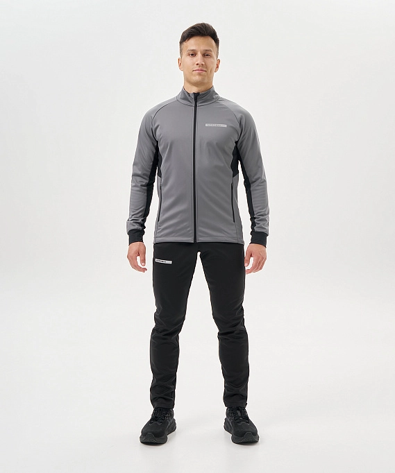 Тренировочная куртка Nordski Core Grey/Black