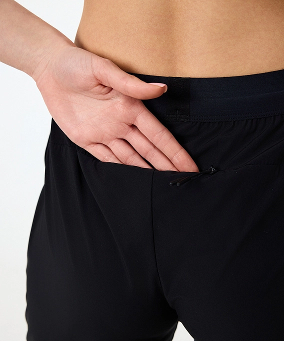 Брюки беговые Nordski Stayer Black W