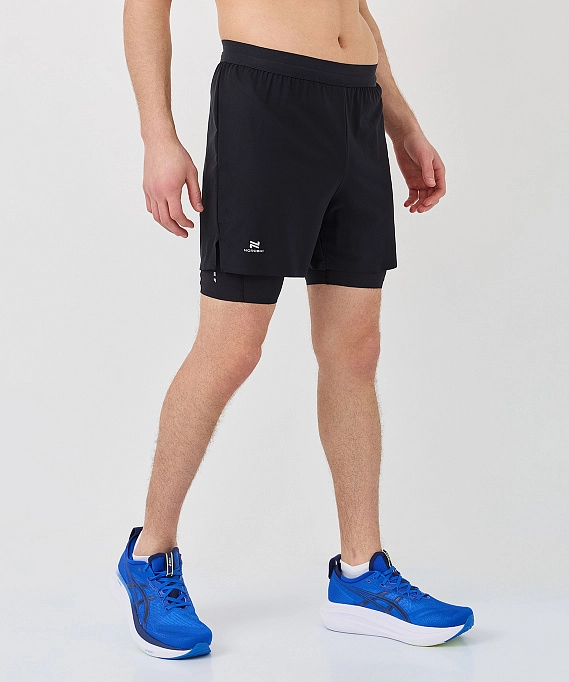 Шорты с лосинами Nordski Stayer Black