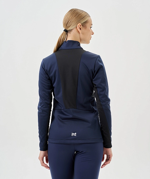 Тренировочная куртка Nordski Advance White/Pink/Blueberry W