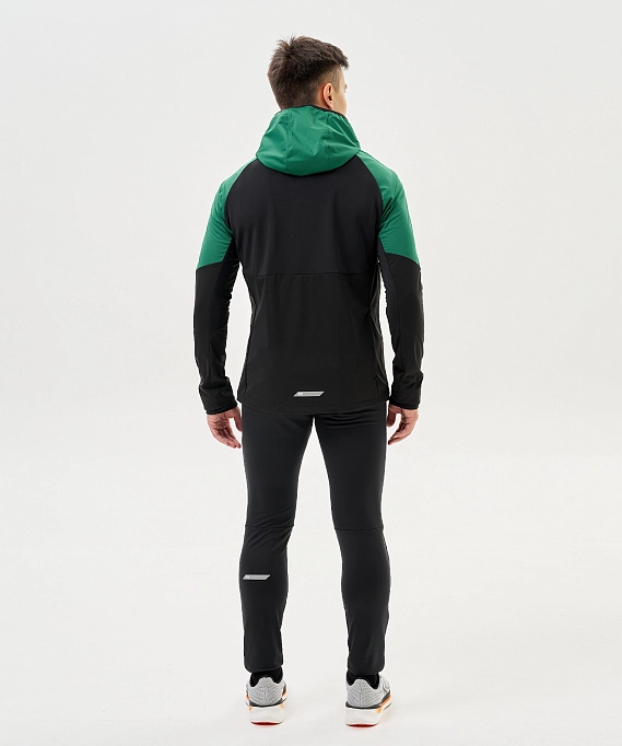 Тренировочная куртка Nordski PRO TOUR HOOD Alpine Green/Black