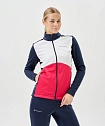 Тренировочная куртка Nordski Advance White/Pink/Blueberry W