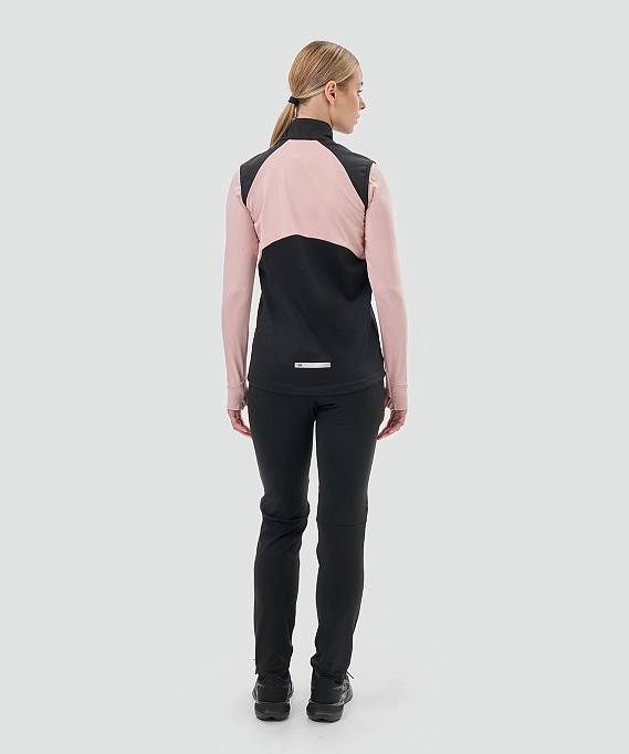 Жилет тренировочный Nordski Core Black/Soft Pink W