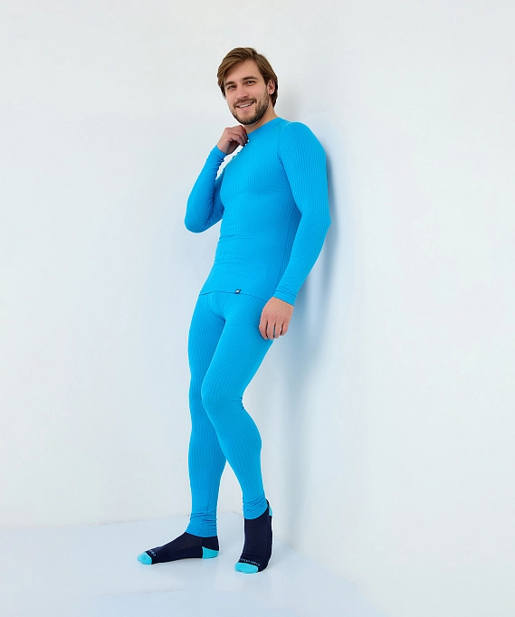 Комплект термобелья Nordski Active Pro Light Blue