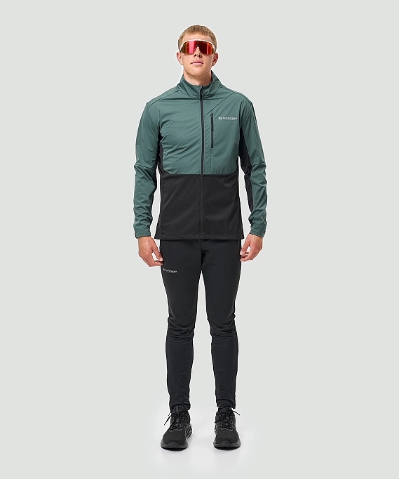 Тренировочная куртка Nordski PRO TOUR Dark Mint/Black